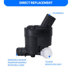 HiSport 98510-2W500 installation view with connectors ready for mounting.