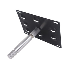 HiSport license plate front bracket for Mercedes GLK-Class preserves visibility of sensors.