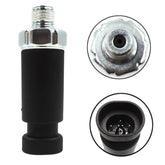 HiSport PS262 oil pressure sensor front view showing durable aluminum body