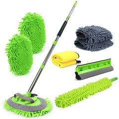 HitJOY 62-inch car wash brush extending reach to clean tall vehicles.