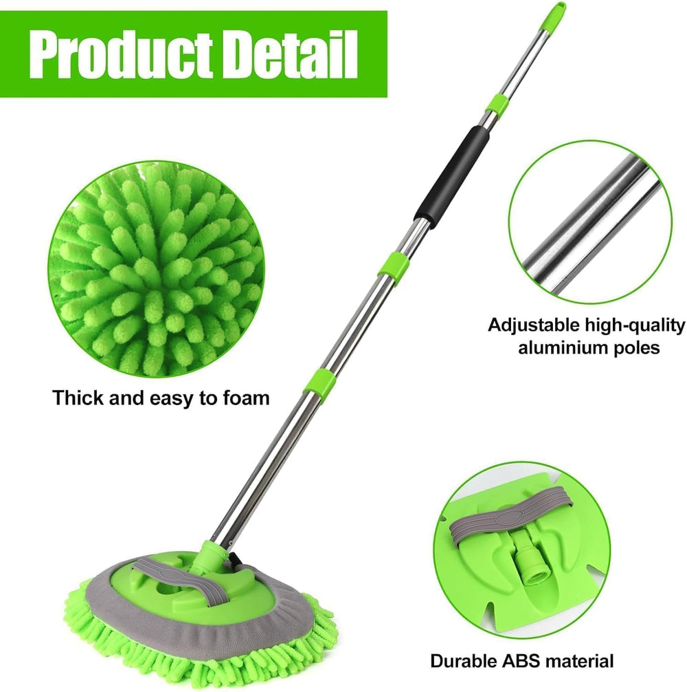 HitJoy four-section pole enables easy length customization