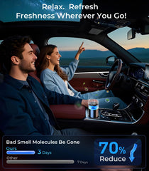 Hitolza auto on/off with vibration sensor activates on car entry.