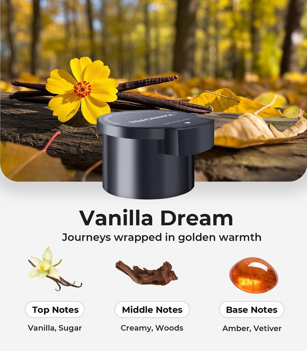 Hitolza Vanilla Dream two-pack refill ready for consecutive scent refreshes.
