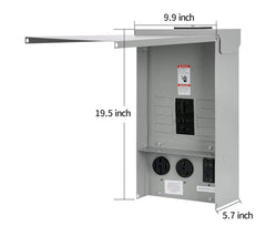 Hiweld weatherproof enclosure supports safe power access in various environments.