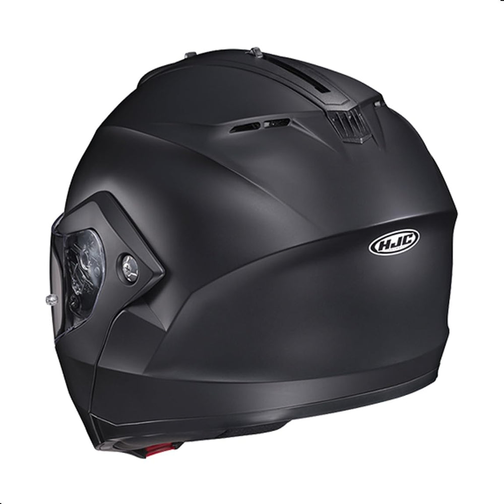 HJC C91 interior and vents highlight moisture-wicking liner and airflow.