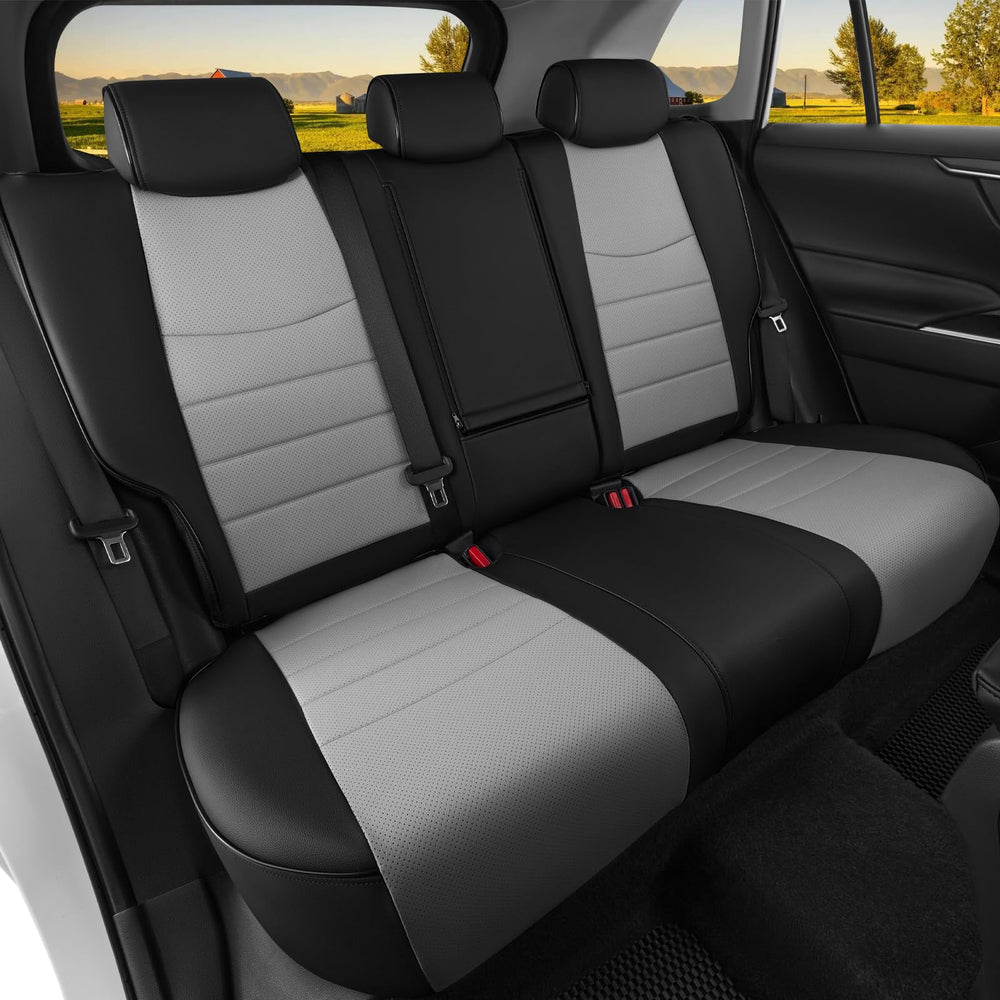 HKZ Fit Rav4 seat cover in leatherette material for durability.