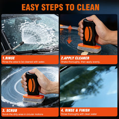 HLOBNI glass guard forms protective layer repelling water.