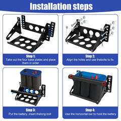 HLTIT tray mounted on a trailer illustrates versatile mounting