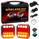 HMCYCI magnetic installation trailer lights offer quick, tool-free setup on metal surfaces.