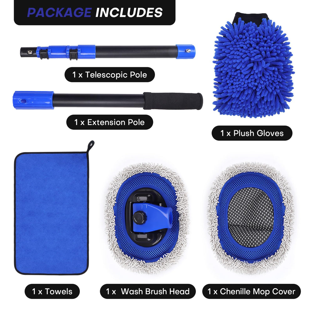 Hmdswa Ergonomic grip complements its bright blue finish.