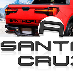 HMHN Santa Cruz 3D tailgate letters with bold raised detail
