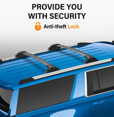 Capacity up to 330lbs supports ladders, bikes, and extra cargo.
