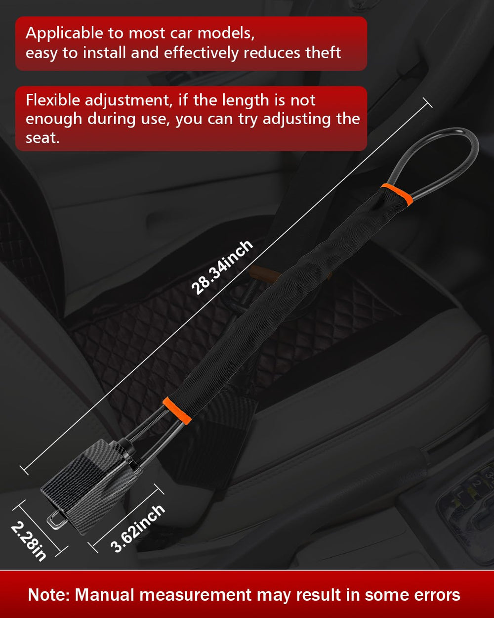 PVC outer layer protecting the steering wheel surface from wear