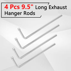 HNeekyr low-carbon steel exhaust boom with zinc finish for long-lasting durability.