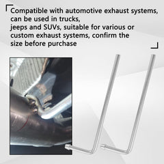 HNeekyr weld-on exhaust hanger assembly for secure system connections.