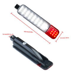 HNeekyr door panel courtesy light pack adds safer entry and exit at night.