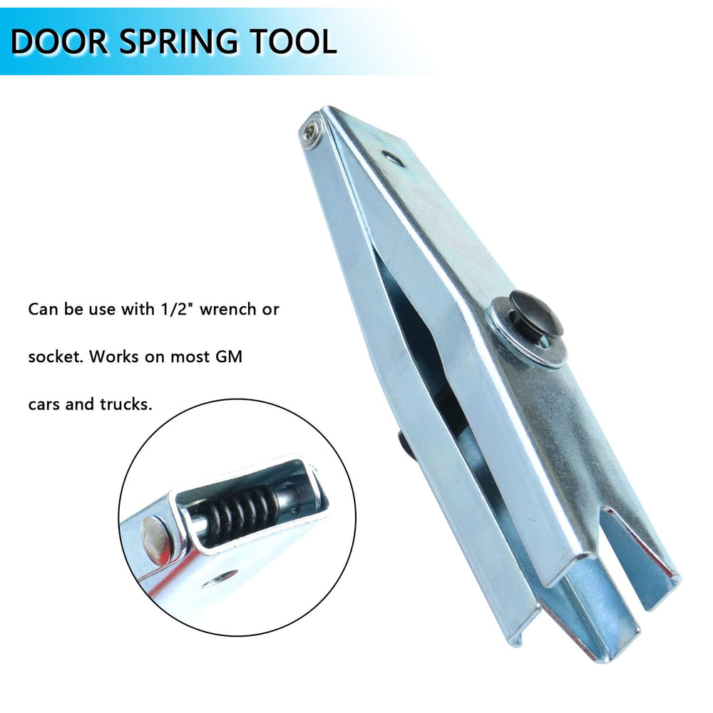 HNeekyr kit installed on vehicle door hinge for smooth opening