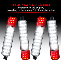 HNeekyr LED interior door light packaging; ready-to-install kit for quick upgrade.