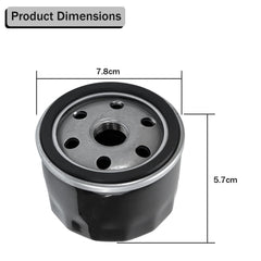 HNeekyr oil filter for Kawasaki FR691V fit reduces wear and improves flow
