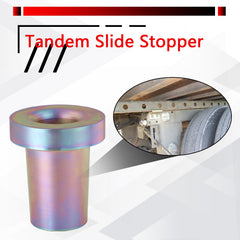 HNeekyr zinc-plated lock pin visible on a trailer for corrosion resistance.