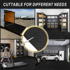 Cut-to-size capability of Hobuska mat for a custom fit