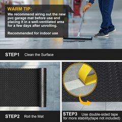Hobuska versatile mat protecting floors in multiple spaces