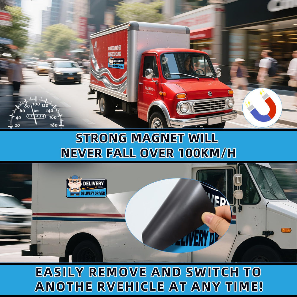 Hodolusen versatile magnetic signs fit mailboxes refrigerators and toolboxes