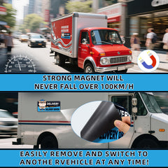 Hodolusen versatile magnetic signs fit mailboxes refrigerators and toolboxes