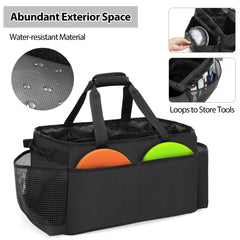 HODRANT detailing bag padded handles ensure comfortable carrying during cleanups.