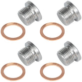 HOHNNYREET O2 sensor plug 4-pack for durable corrosion resistance in automotive exhaust systems.