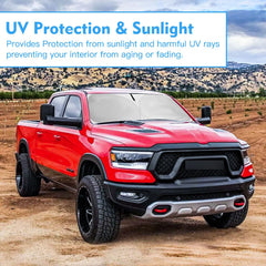 HOHUIGO storage bag included for RAM sun shade when not in use