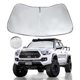 HOHUIGO Tacoma sun shade on the front windshield for UV protection and cooling