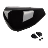 Hokuotolite left battery cover attached to Harley Sportster XL for a secure, clean look