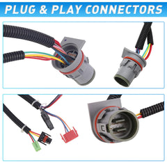 HOKZVIATMOTOELECS D34446 compatible harness supports 3500032 and related units