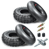 HOLATO 410-6 tire for lawns and gardens, ready for quick replacement.