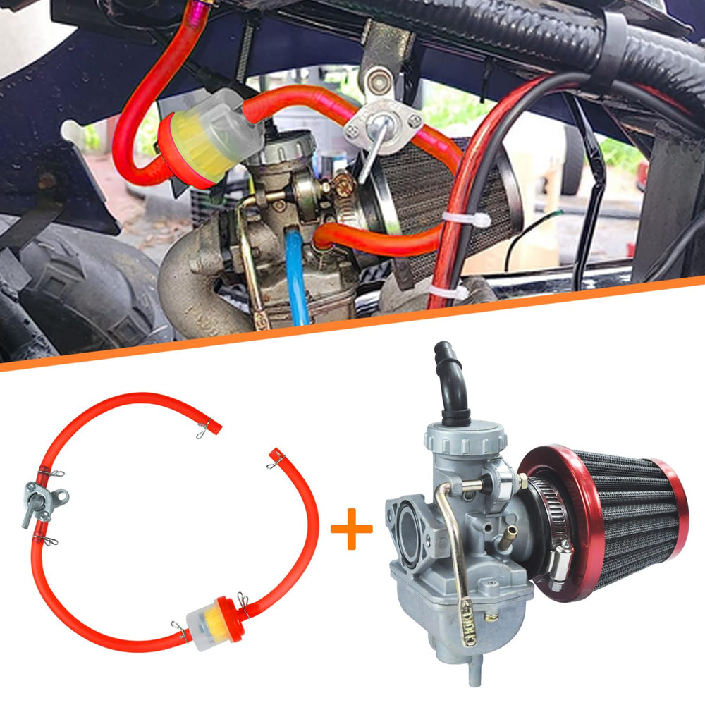 HOLATO PZ20 carburetor close-up shows sturdy metal body