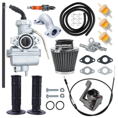 HOLATO PZ20 carburetor kit with thumb throttle improves ATV throttle response