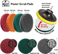 Holikme bathroom cleaning kit removes soap scum and grime efficiently