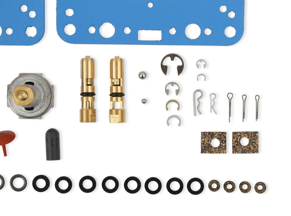 Holley Renew Kit includes detailed tuning guide for performance tuning.