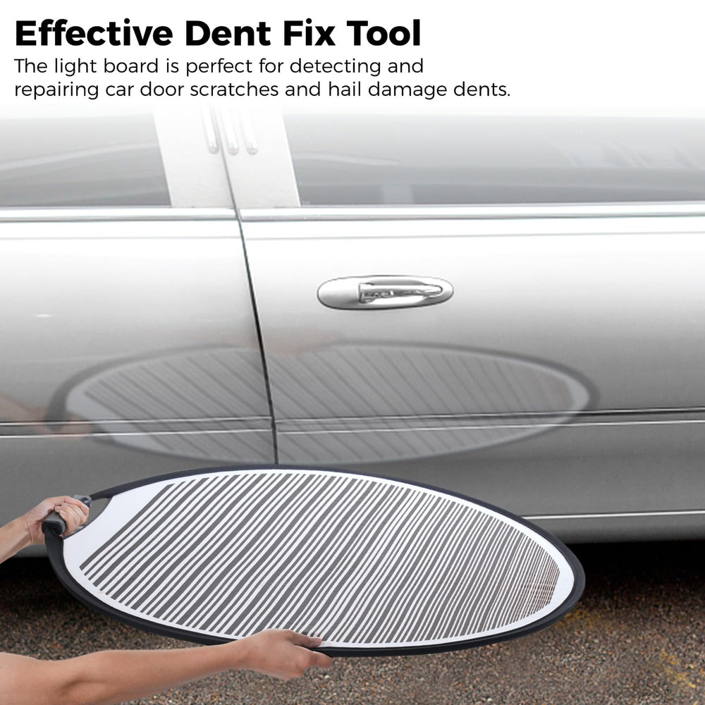 Foldable dent detection board with storage bag by Homaisson for easy transport