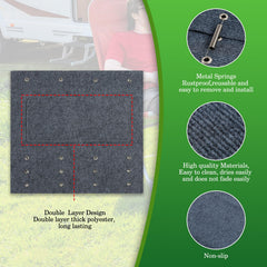 HOMEE RV step covers plush non-slip surface for comfortable footing