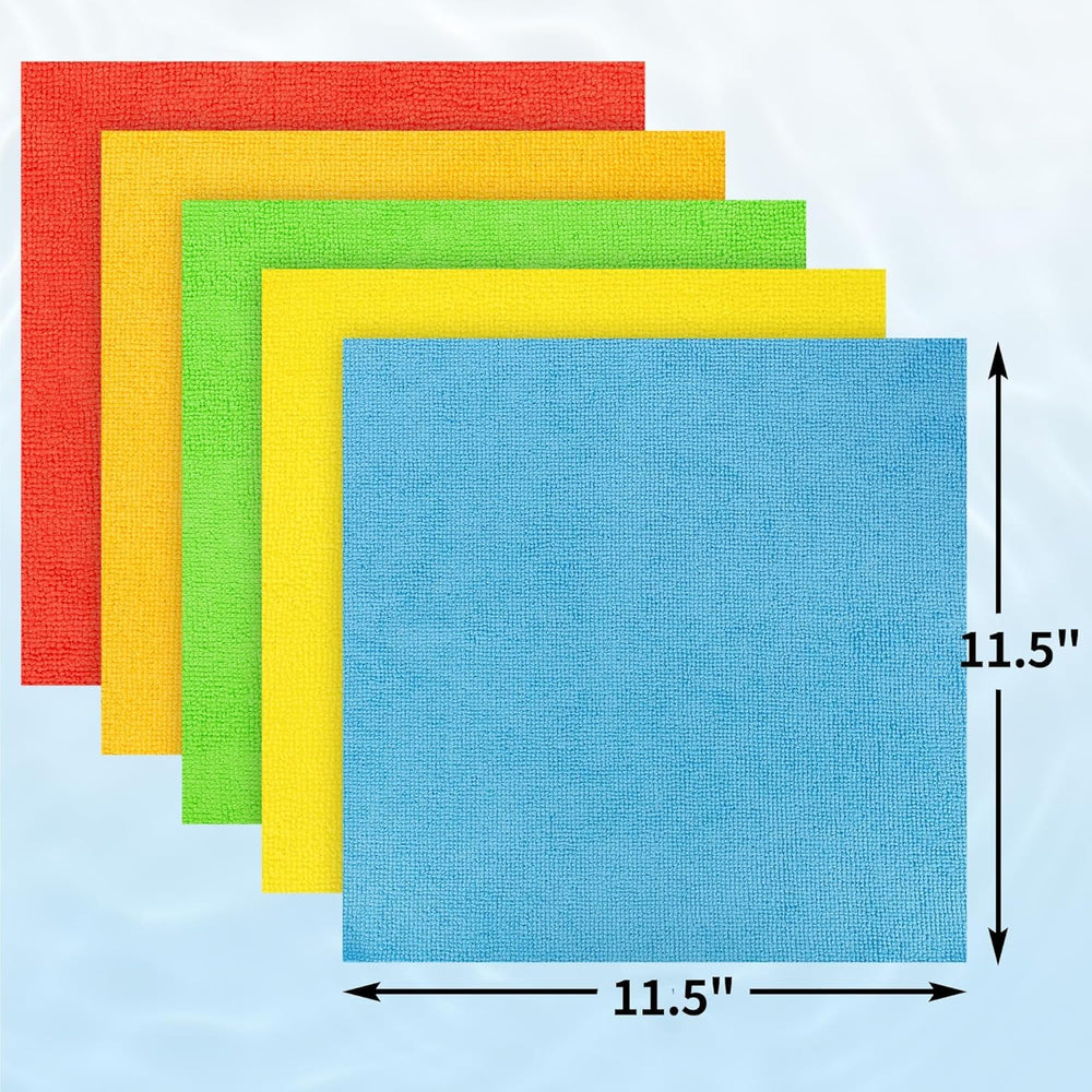 HOMERHYME lint-free cloths stay soft after multiple washes