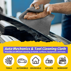 HOMERHYME multipurpose microfiber rags for polishing and wiping