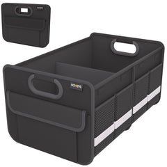 Homeve trunk organizer folded compactly for storage.