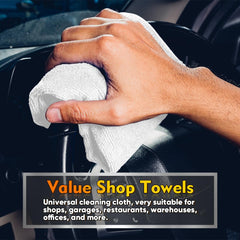 HOMEXCEL quick-dry microfiber cloths absorb spills in kitchen areas