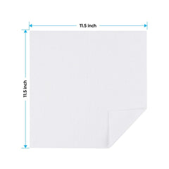 HOMEXCEL soft, reusable microfiber towels ready for washing