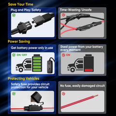 Honalia pod cable length 118 inches for large vehicles
