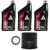 Honda GN4 oil change kit packaging for Shadow 750 maintenance.