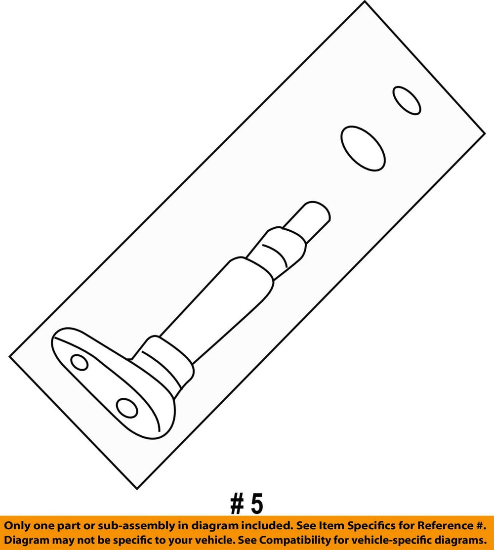 Honda PCV valve assembly side view shows compact design for easy installation