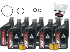 Honda Pioneer 1000 OEM oil change kit for engine and transmission oil, DIY maintenance ready
